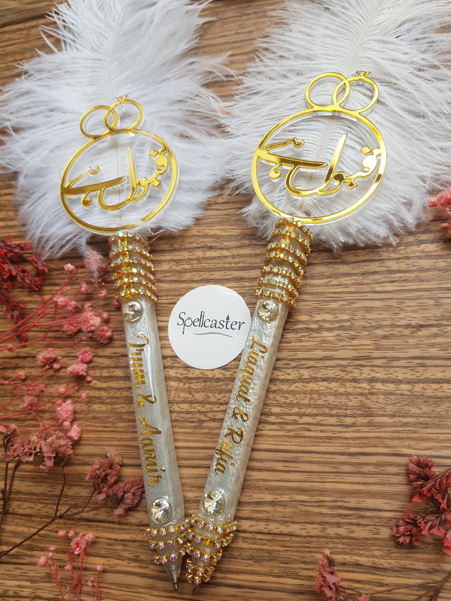 Resin Art Nikah Pens & Trays