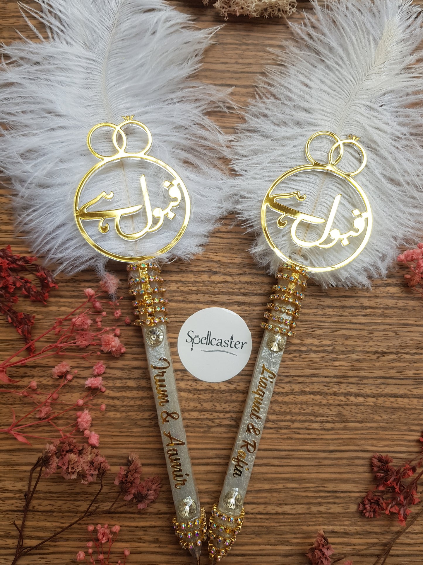 Resin Art Nikah Pens & Trays