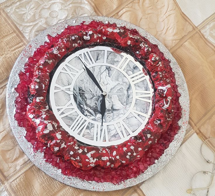 Resin Marble Wall CLOCK